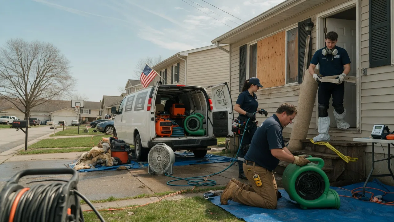 Water Damage Restoration in Berlin Heights, OH near me